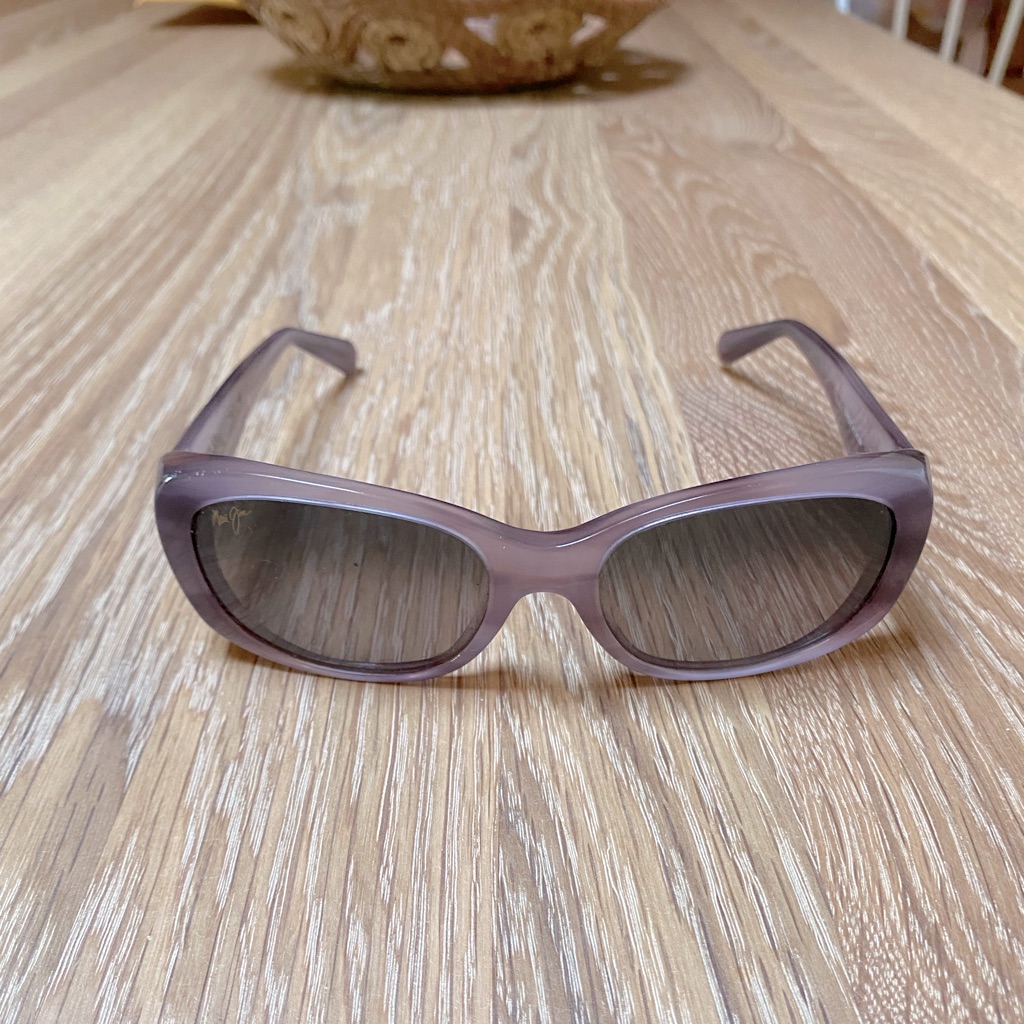 Maui Jim Lilikoi Mj 258-13 Purple Sunglasses Polarized Women’s